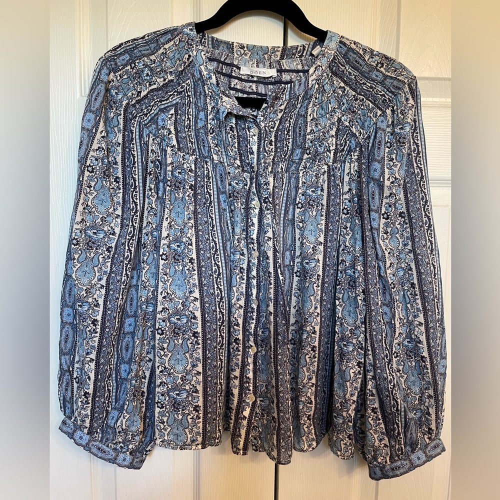 Doen paisley blouse, Medium